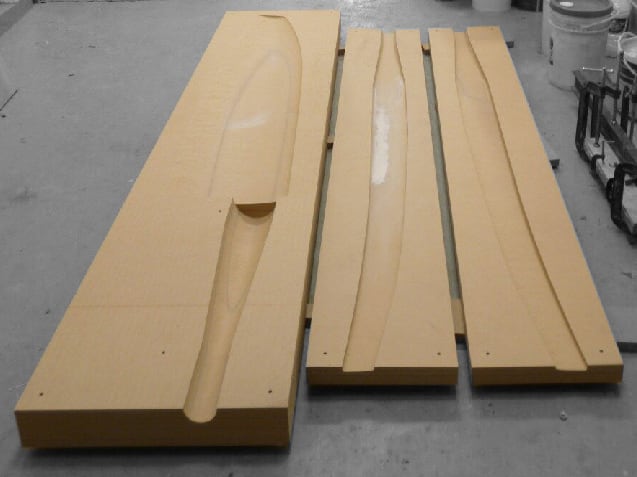 Casos de modelos mecanizados en CNC para náutica