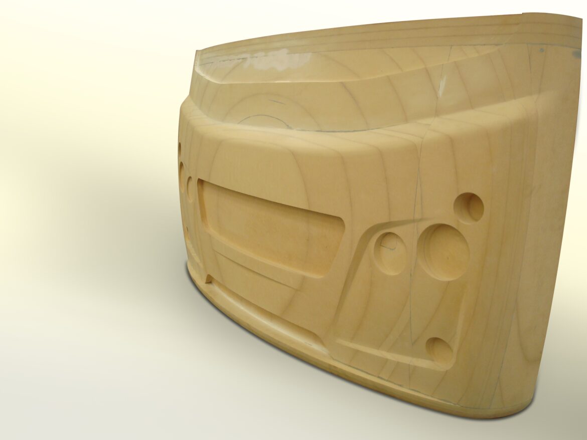 Modelo de gran escala | frente mini bus