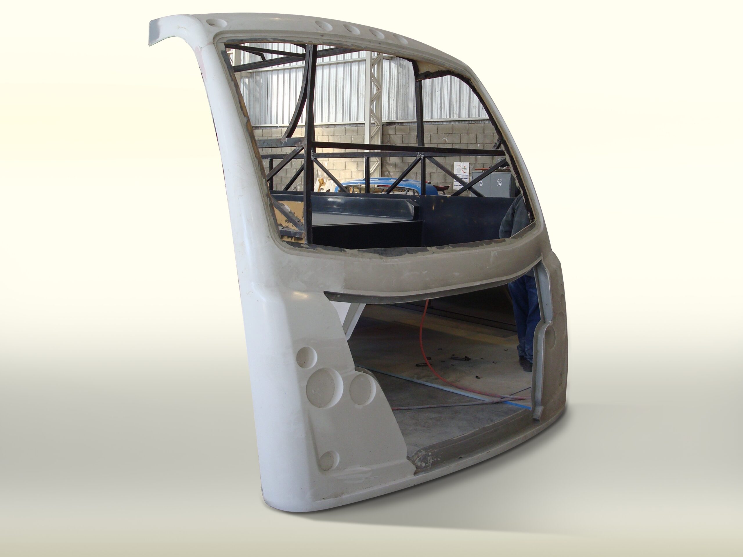 Modelos de gran escala y para PRFV-Modelo de gran escala | frente mini bus-4