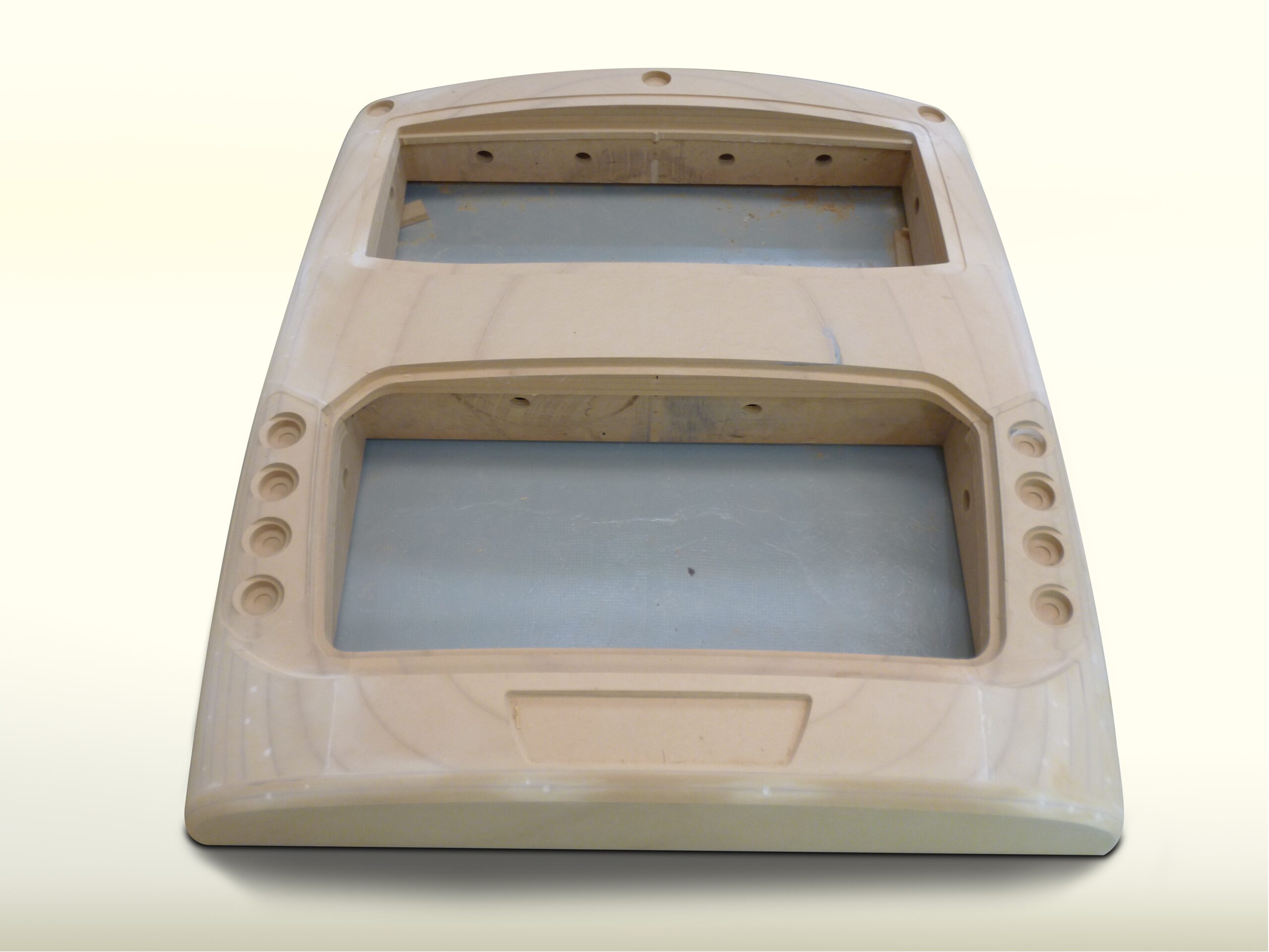 Modelos de gran escala y para PRFV-Modelo para fibra de vidrio posterior mini bus-2