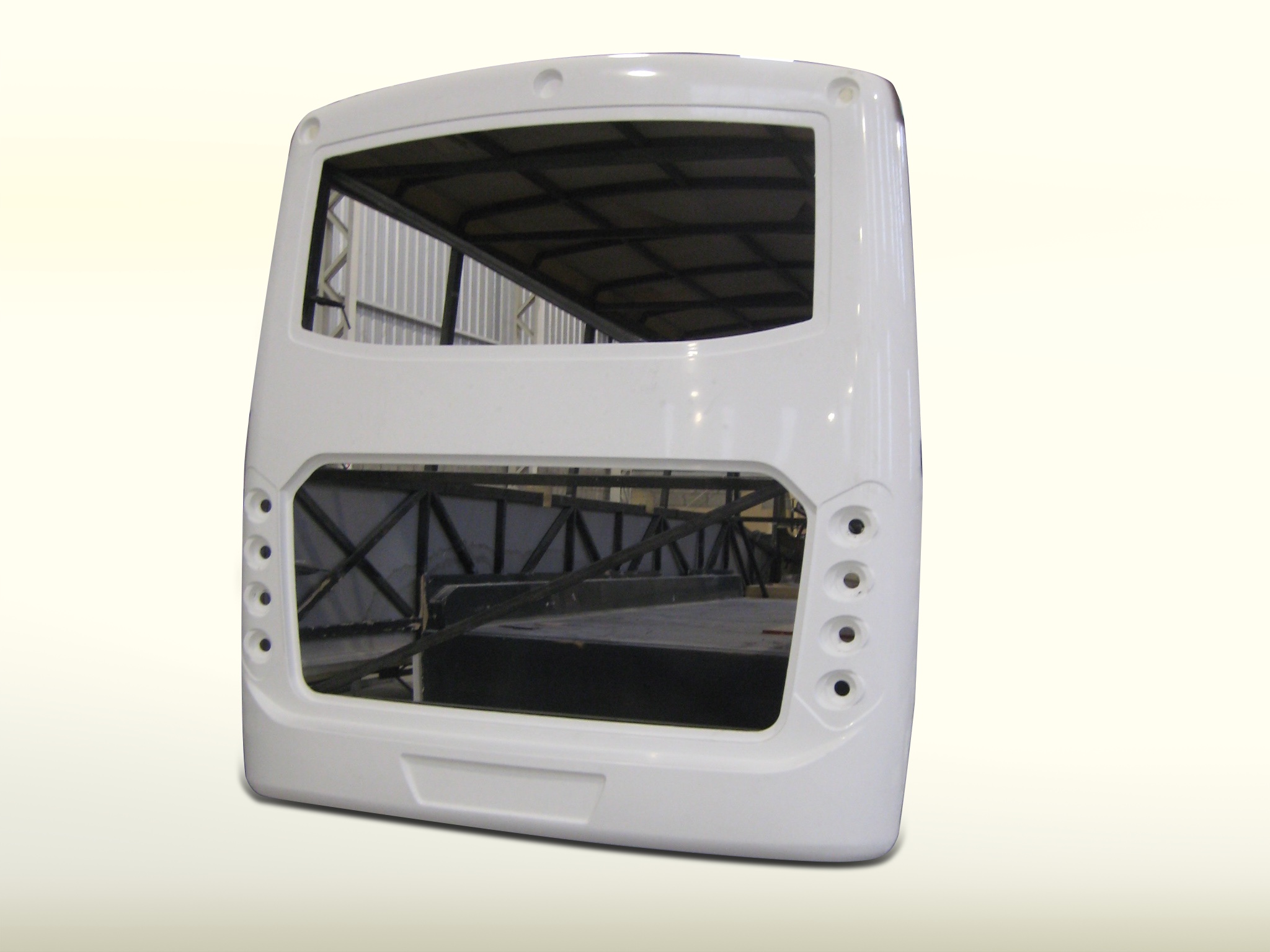 Modelos de gran escala y para PRFV-Modelo para fibra de vidrio posterior mini bus-4